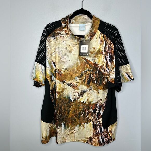 Nike x NOCTA Drake 1/2-Zip Running Top Black Brown NWT XXL
